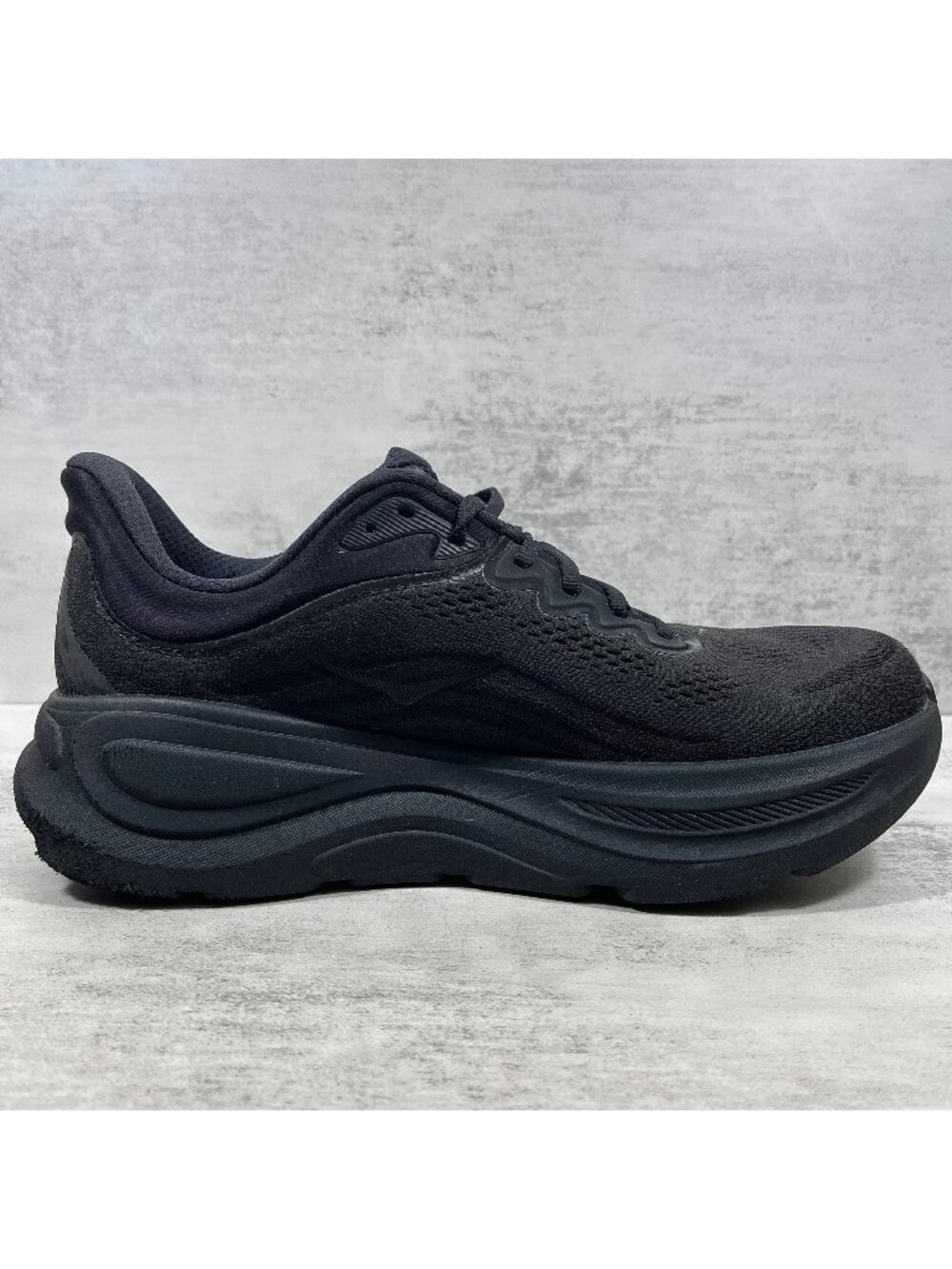 Hoka One One Bondi 9 Running Shoes - Women's Size 9.5 D Wide - Black - Picture 2 of 10